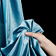 BENECREAT 1 Yard Cadet Blue Velvet Upholstery Fabric DIY-WH0056-48E-3
