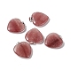 Pendentifs en quartz naturel à la fraise G-G956-B59-FF-1