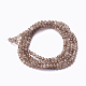 Rociar perlas de vidrio pintado hebras GLAA-A038-A-56-2