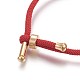 Cotton Cord Bracelets BJEW-F360-B01-2