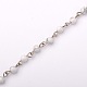 Handmade Gemstone Beads Chains for Necklaces Bracelets Making AJEW-JB00047-03-1