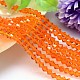 Faceted Bicone Imitation Austrian Crystal Glass Bead Strands G-PH0007-12-6mm-1
