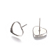 Accessoires de puces d'oreilles en 304 acier inoxydable STAS-G225-21P-2