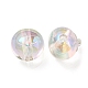 Placage uv perles acryliques irisées arc-en-ciel OACR-A014-02A-2