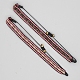 Nylon regolabile bracciali intrecciati cavo di perline BJEW-Z013-39-3
