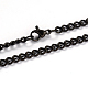 201 Stainless Steel Twisted Chain Curb Chain Necklaces NJEW-L416-05B-1
