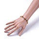 (vente d'usine de fêtes de bijoux) bracelets de perles de verre faits à la main BJEW-JB04673-04-4