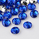 Botones redondos planos del diamante artificial de acrílico de Taiwán de 2-agujero BUTT-F015-33mm-04-1
