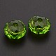 Faceted Rondelle Transparent Acrylic Beads TACR-P053-22D-1