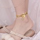 Anklets Sets AJEW-AN00383-19-7