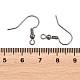 Crochets d'oreille en laiton&nbsp;KK-S075-B-NF-2