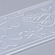 Cartelle di goffratura in plastica DIY-P007-H01-4