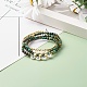 Ensemble de bracelets extensibles empilables de perles love mama pour la fête des mères BJEW-JB07159-6