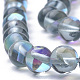Synthetische Mondstein Perlen Stränge G-S283-03-6mm-3