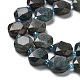 Chapelets de perles en chrysocolle naturelle G-NH0004-034-4