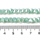 Chapelets de perles en verre électroplaqué&nbsp;EGLA-B009-05A-11-4