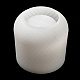 ネット模様のコラム DIY キャンドルカップシリコンモールド  クリエイティブアロマキャンドルセメントカップ供給 diy コンクリートキャンドルカップ樹脂金型  ホワイトスモーク  6.85x6.95cm  内径：4.7のCM DIY-G097-02-4