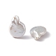 Perles de perles de keshi naturelles baroques PEAR-N020-L35-4