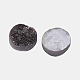 Electroplate Natural Druzy Crystal Cabochons G-L047-10mm-03-1