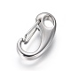 304 Stainless Steel Keychain Clasp Findings X-STAS-Q130-2