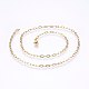 304 Stainless Steel Cable Chains Necklaces MAK-L015-35A-2