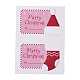 Christmas Theme Self-Adhesive Stickers DIY-A031-04-1