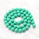 Baking Painted Shell Pearl Round Bead Strands BSHE-L011-16mm-B014-3