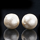 Perle di cotone compresso perle WOVE-S114-6mm-12-1
