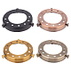4 Stück 4 Farben Lampenschirm-Haltering aus Eisen FIND-FG0002-64-1