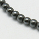 Chapelets de perles en hématite synthétique magnétique G-K037-10-1