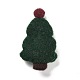 ウールフェルトディスプレイ装飾  クリスマスツリー  ダークスレートブルー  79x46x13mm DIY-K050-07B-2