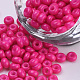 Выпечка краска стеклянные бусины SEED-Q025-4mm-M19-1