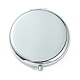 (defekter Ausverkauf: Alphabet Druckfehler) Edelstahlsockel tragbare Make-up-Kompaktspiegel STAS-XCP0001-36-5