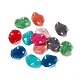 Perles acryliques opaques craquelées OACR-C006-46-1