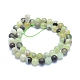 Chapelets de perles de jade naturel G-L552H-13B-3