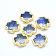 Perles en lapis-lazuli naturel G-P380-01G-1