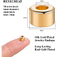 BENECREAT Brass Beads KK-BC0004-19G-2