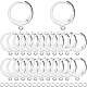 SUNNYCLUE 80Pcs 304 Stainless Steel Leverback Earring Findings STAS-SC0006-62P-1