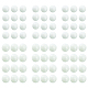 Chgcraft 150 pièces 6 styles perles de pierre solaire lumineuses brillent dans les perles sombres perles rondes en pierre naturelle en vrac pour bricolage bracelet perles artisanat G-CA0001-55-7