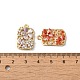 Латунные подвески KK-C062-017G-3