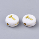 Perles acryliques plaquées PACR-R242-01T-2