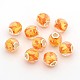 Faceted Large Hole Rondelle Resin European Beads RPDL-L003-049-2