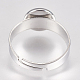 304 base de anillo de placas de acero inox X-STAS-G173-19P-8mm-4