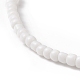 Braccialetto elasticizzato con perline in argilla polimerica e semi di vetro per donna BJEW-JB08617-5
