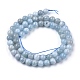 Chapelets de perles en aigue-marine naturelle G-F641-02-01A-2