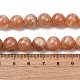 Natürliche sunstone Perlen Stränge&nbsp;G-N327-01C-03-01-3