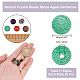 Arricraft 220 pièces 11 styles perles de pierres précieuses naturelles G-AR0004-95-2