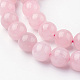 Chapelets de perles en quartz rose naturel G-G735-59-10mm-3