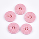 Painted Wooden Buttons X-WOOD-Q040-002C-1