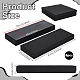 Aufbewahrungsboxen für Krawatten aus Papier und Karton&nbsp;CON-WH0107-64A-2